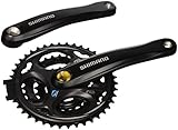 Shimano Altus FCM311E222XL - Bielas 175 x 22/32/42 - W/O CG, color negro