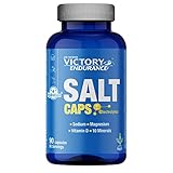 VICTORY ENDURANCE Salt Caps. Con Un Aporte Extra De Vitaminas D Y B1. Con Sodio, Potasio, Cloro, Calcio, Hierro, Magnesio, Yodo, Cobre, Manganeso, Selenio., 90 Unidad, 300 ml