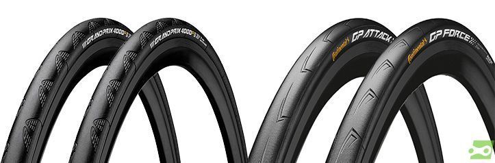 Continental | Set Grand Prix Attack & Force | Grand Prix 4000 Sll