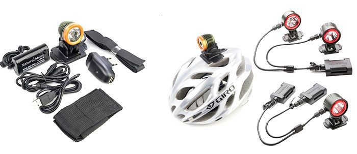 Naturalshine Luces de ciclismo